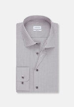 Shaped Business Hemd Karo in Grau |  Seidensticker Onlineshop