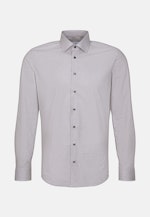 Shaped Business Hemd Karo in Grau |  Seidensticker Onlineshop