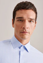 Shaped Business shirt Check in Light Blue |  Seidensticker Onlineshop