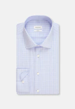 Shaped Business shirt Check in Light Blue |  Seidensticker Onlineshop