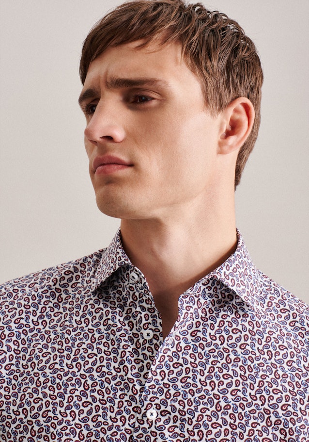 Business Shirt in Slim with Kent-Collar in Orange | Seidensticker Onlineshop