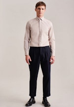 Shaped Chemise d'affaires Uni in Marron |  Seidensticker Onlineshop