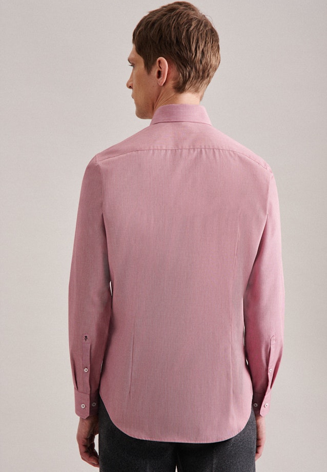 Shaped Business Hemd Uni in Rot |  Seidensticker Onlineshop