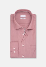 Shaped Business Hemd Uni in Rot |  Seidensticker Onlineshop