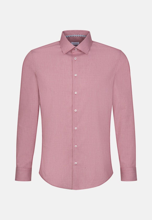 Shaped Business Hemd Uni in Rot |  Seidensticker Onlineshop