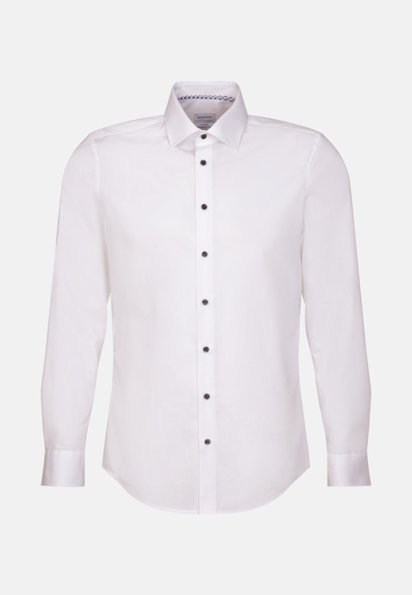 Shaped Chemise d'affaires Uni in Blanc |  Seidensticker Onlineshop