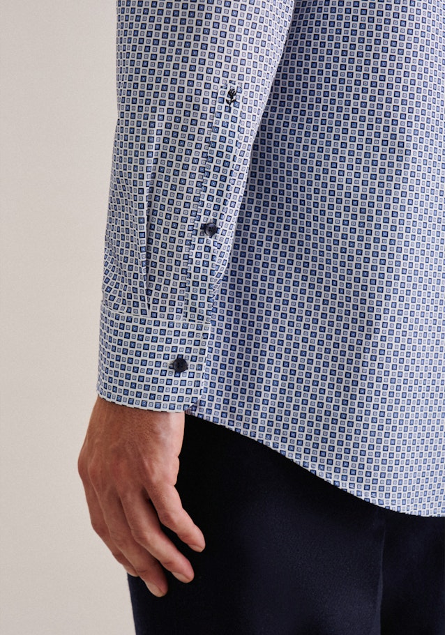 Business Shirt in Regular with Kent-Collar in Light Blue |  Seidensticker Onlineshop