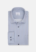 Regular Chemise d'affaires Imprimé in Bleu Clair |  Seidensticker Onlineshop