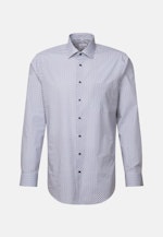 Regular Chemise d'affaires Imprimé in Bleu Clair |  Seidensticker Onlineshop