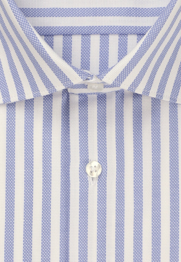 Non-iron Structure Business Shirt in Regular with Kent-Collar in Light Blue |  Seidensticker Onlineshop