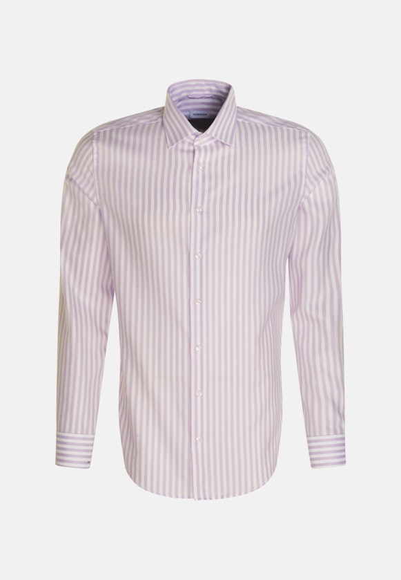 Regular Chemise d'affaires rayures in Lilas |  Seidensticker Onlineshop