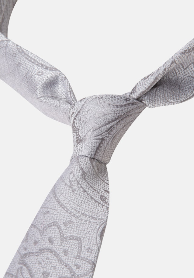 Large (7cm) Tie Paisley in Grey | Seidensticker Onlineshop