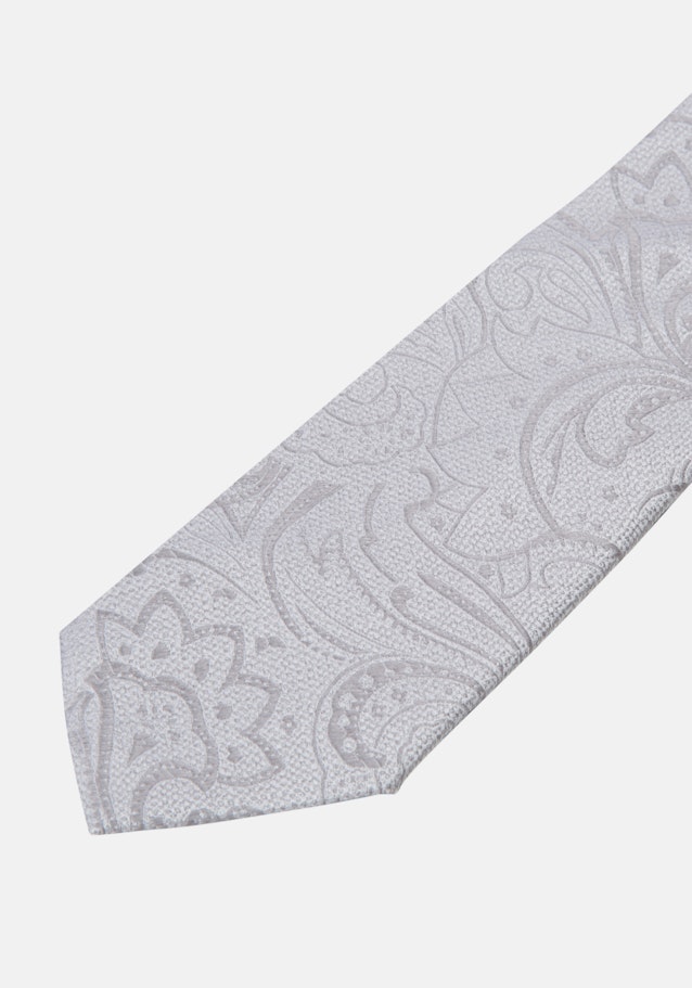 Large (7cm) Tie Paisley in Grey | Seidensticker Onlineshop