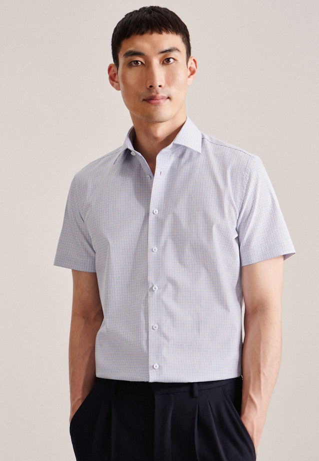 Slim Business shirt Check in Brown |  Seidensticker Onlineshop