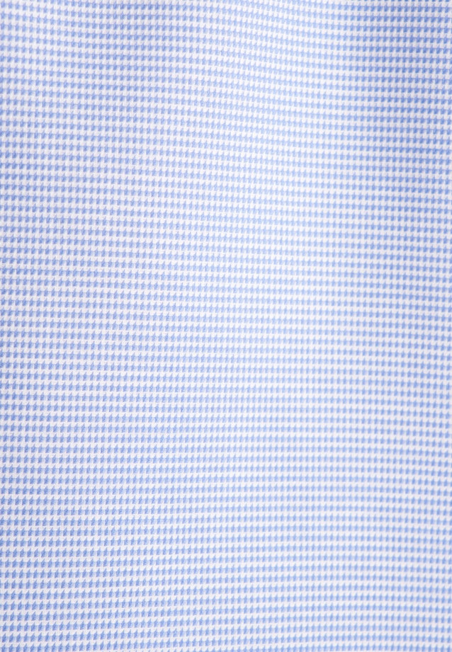 X-Slim Business Hemd Struktur in Mittelblau |  Seidensticker Onlineshop