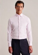 X-Slim Business Hemd Struktur in Rosa |  Seidensticker Onlineshop