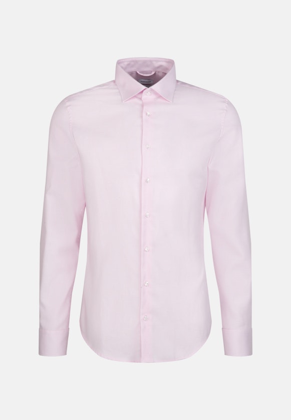 X-Slim Business Hemd Struktur in Rosa |  Seidensticker Onlineshop