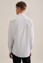 Regular Business Hemd Paisley in Grau |  Seidensticker Onlineshop