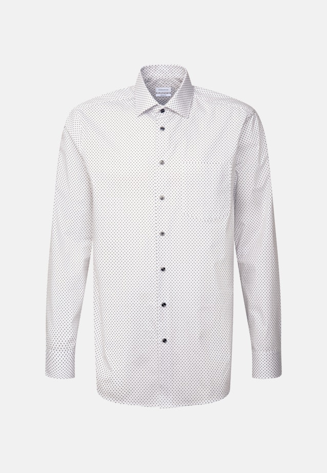 Regular Business Hemd Paisley in Grau |  Seidensticker Onlineshop