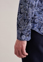 Business Shirt in Slim with Kent-Collar in Dark Blue |  Seidensticker Onlineshop