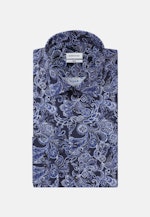 Business Shirt in Slim with Kent-Collar in Dark Blue |  Seidensticker Onlineshop