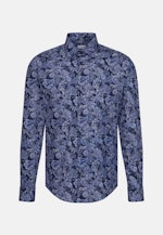 Slim Chemise d'affaires Floral in Bleu Foncé |  Seidensticker Onlineshop