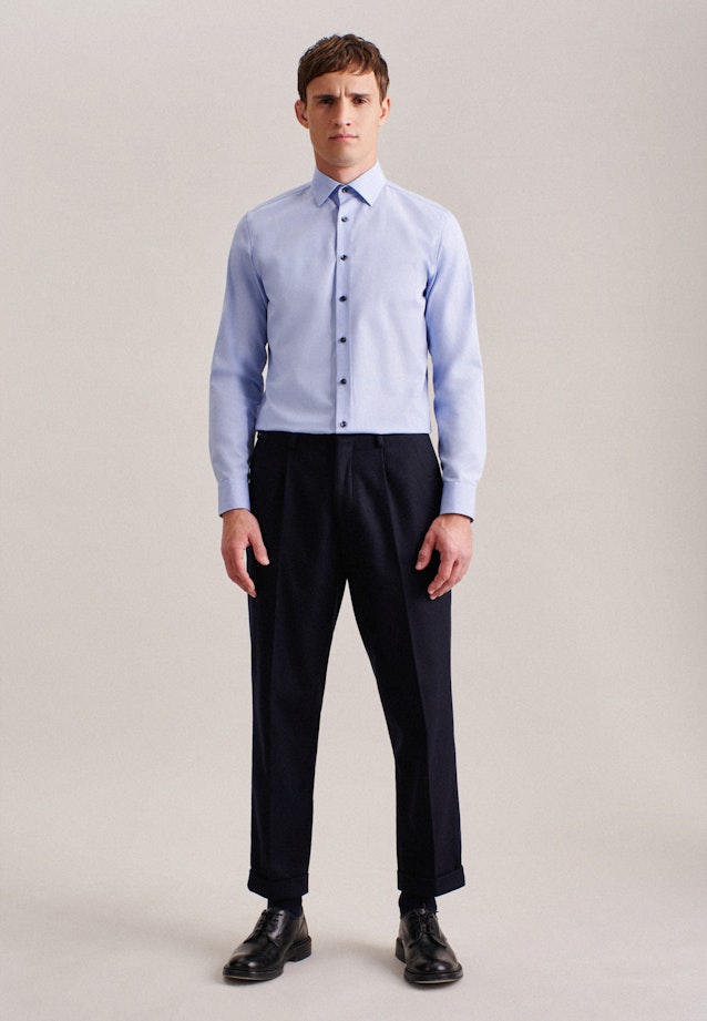 Slim Business Hemd Uni in Hellblau |  Seidensticker Onlineshop