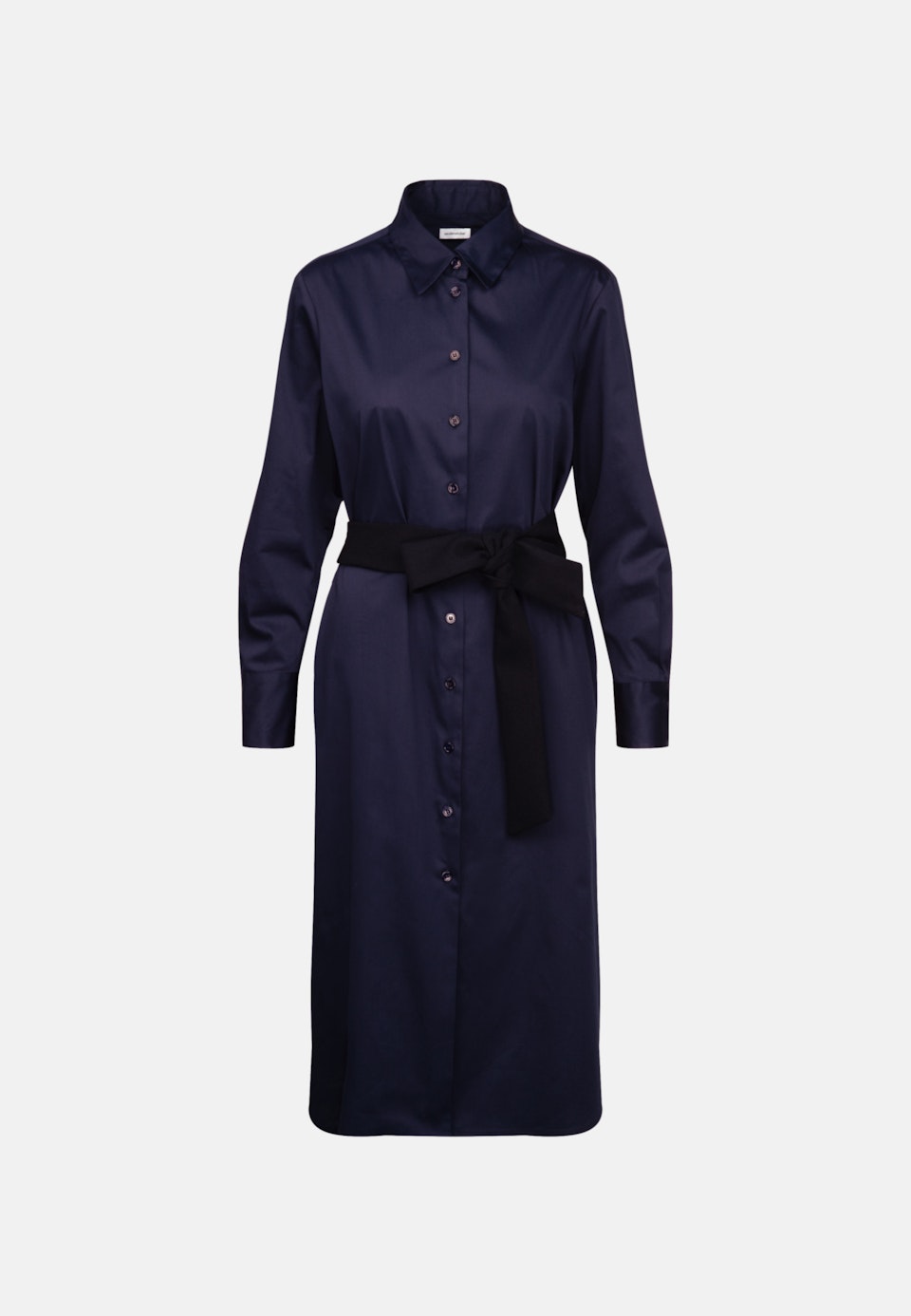Kragen Kleid Regular in Dunkelblau |  Seidensticker Onlineshop