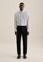 Slim Business Hemd Streifen in Dunkelblau |  Seidensticker Onlineshop