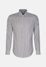 Slim Business Hemd Streifen in Dunkelblau |  Seidensticker Onlineshop