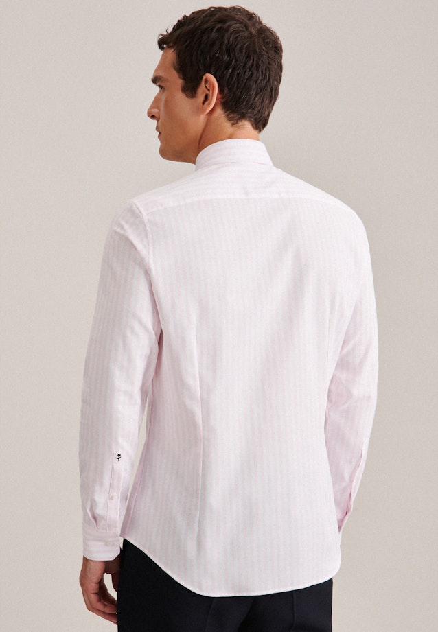 Slim Chemise d'affaires rayures in Rose Fuchsia |  Seidensticker Onlineshop