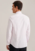 Slim Business Hemd Streifen in Rosa/Pink |  Seidensticker Onlineshop