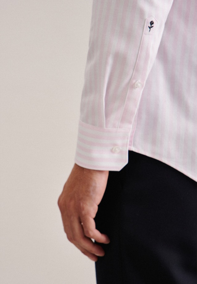 Slim Chemise d'affaires rayures in Rose Fuchsia |  Seidensticker Onlineshop