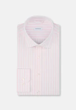 Slim Business Hemd Streifen in Rosa/Pink |  Seidensticker Onlineshop