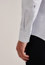 Slim Business shirt Check in Medium Blue |  Seidensticker Onlineshop