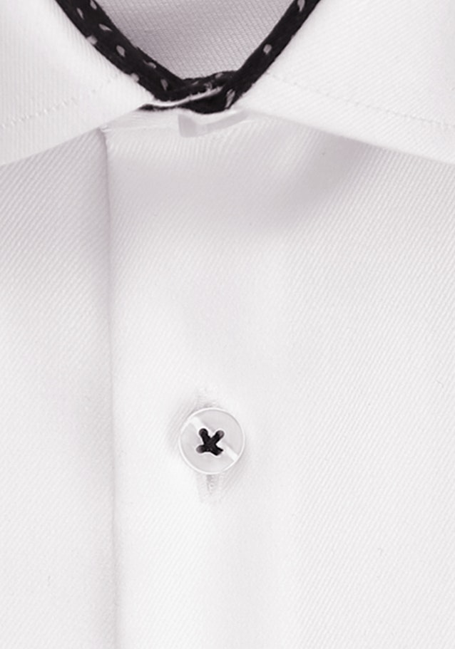 Bügelfreies Twill Business Hemd in X-Slim mit Kentkragen in Weiß |  Seidensticker Onlineshop