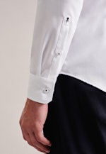 Non-iron Twill Business Shirt in X-Slim with Kent-Collar in White |  Seidensticker Onlineshop