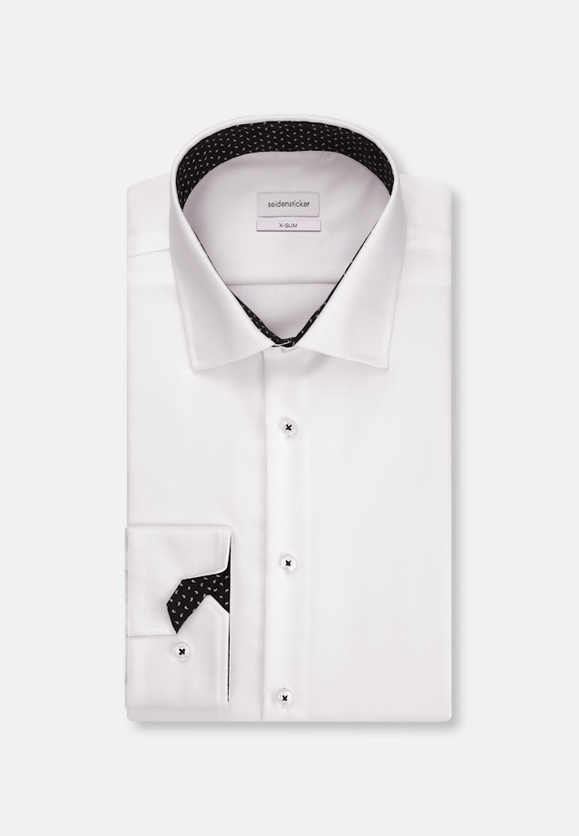 X-Slim Business shirt Uni in White |  Seidensticker Onlineshop