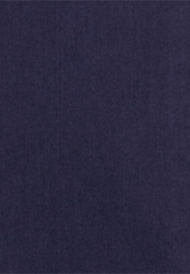7/8-sleeve Satin Tunic in Dark Blue |  Seidensticker Onlineshop