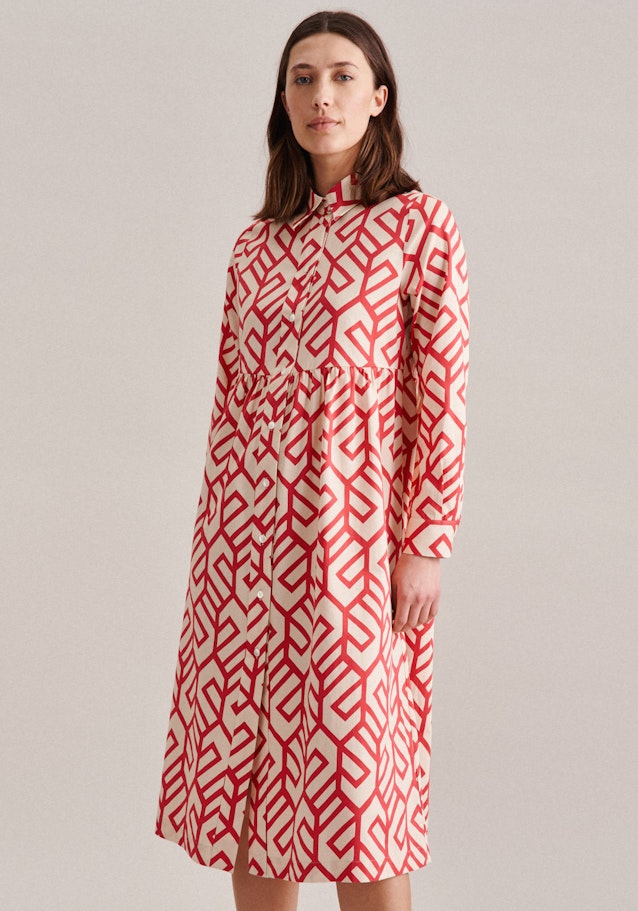 Kragen Kleid Regular in Rosa/Pink | Seidensticker Onlineshop
