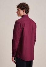 Twill Flanellhemd in Regular mit Kentkragen in Rot |  Seidensticker Onlineshop