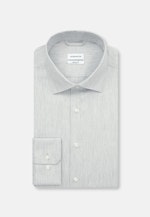 Regular Flanellhemd Uni in Grau |  Seidensticker Onlineshop