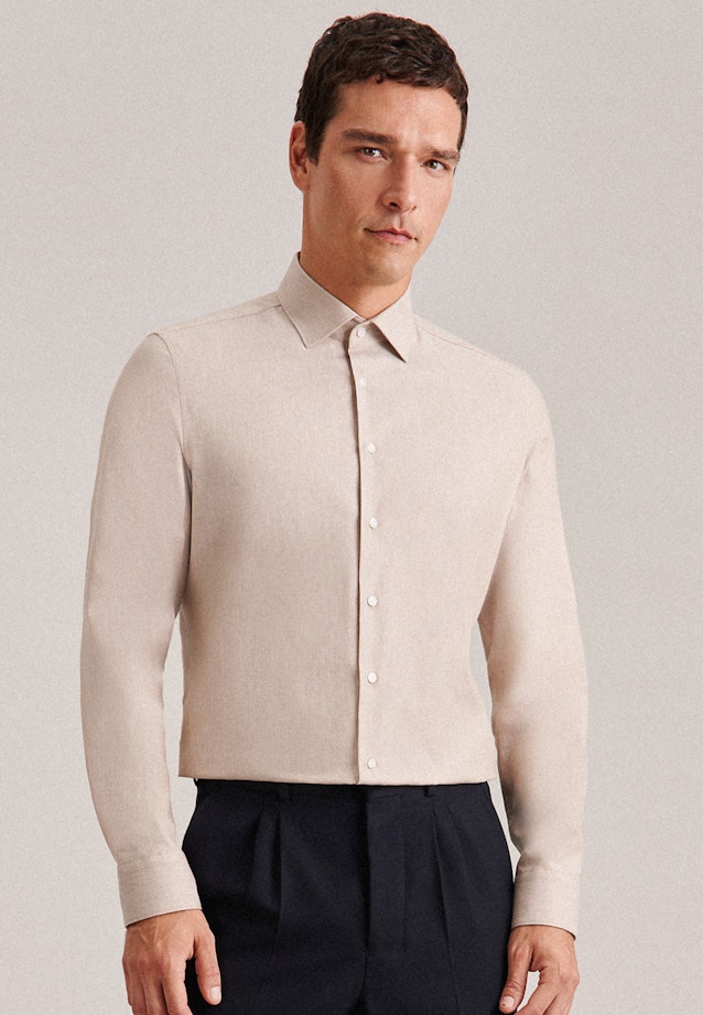 Flannel shirt in Brown |  Seidensticker Onlineshop