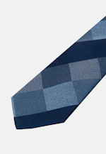Large (7cm) Tie Check in Medium Blue |  Seidensticker Onlineshop