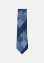 Large (7cm) Tie Check in Medium Blue |  Seidensticker Onlineshop