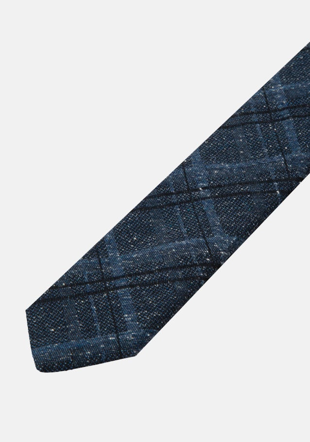 Krawatte aus in Mittelblau | Seidensticker Onlineshop