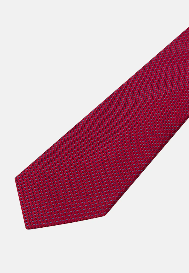 Breit (7cm) Krawatte Kleinmuster in Rot |  Seidensticker Onlineshop