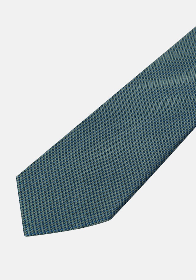 Large (7cm) Cravate Petit motif in Vert | Seidensticker Onlineshop