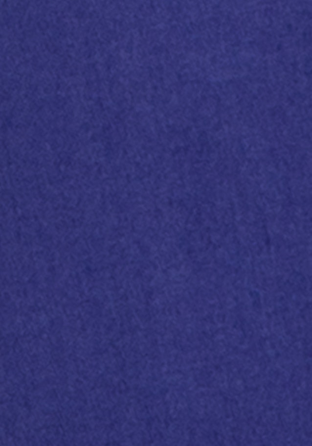 Satin Shirt Blouse in Medium Blue |  Seidensticker Onlineshop