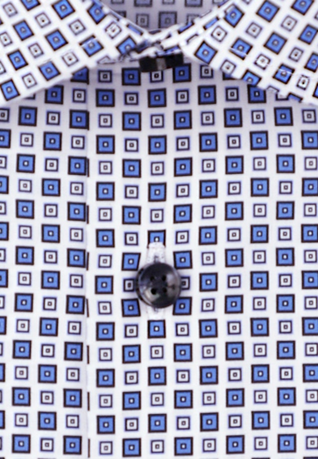 Shaped Chemise d'affaires Imprimé in Bleu Clair |  Seidensticker Onlineshop